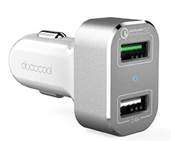 30W 2-Port USB Car Charger