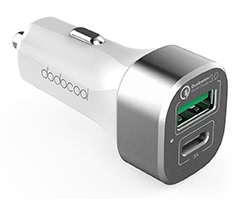 33W 2-Port Car Charger