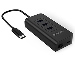 USB-C 3.1 to 3-Port USB 3.0 Hub