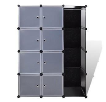 Modular Cabinet with 9 Compartments 