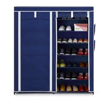 iKayaa Portable 7 Tier Shoes Storage