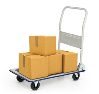 iKayaa 150KG Folding Platform Cart Hand Truck