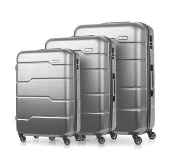 TOMSHOO 3PCS Spinner Carry-on Suitcase Set