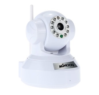 KKmoon® 0.3MP Pan Tilt WiFi Network IP Webcam